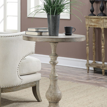 Wyoming Spindle Accent Table