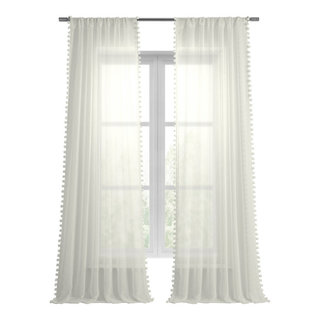 Ellis Curtain Abigail Tailored Pair with Tiebacks 