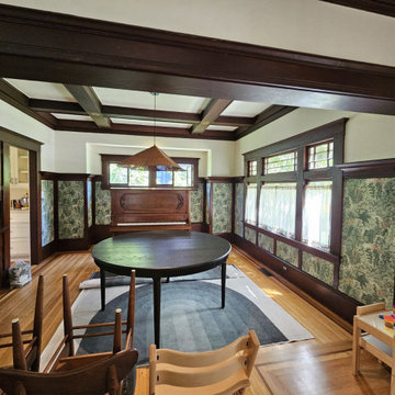 Wallpaper installation Dining Room in Miramar
