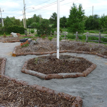 Front Yard Garden Without Lawn - Landscaping Idea