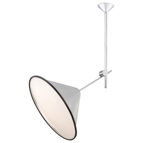 Eurofase 22975010 One Light Pendant Manera Aluminum