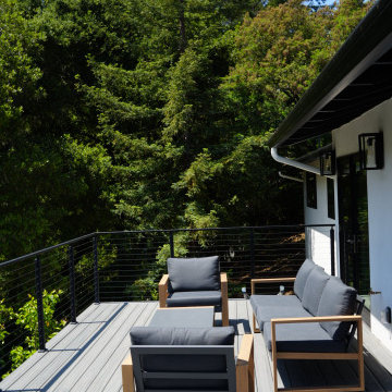Deck with Integrated Lighting | Saratoga, CA