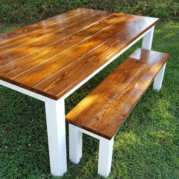 Bench - 5', Dining, Wide - Indoor Benches