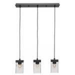 Toltec Lighting - Toltec Lighting 3212-NAB-530 Nouvelle - Three Light Cord Mini Pendant - Assembly Required: TRUE Canopy Included: TRUE