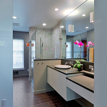 A Glass Pocket Door