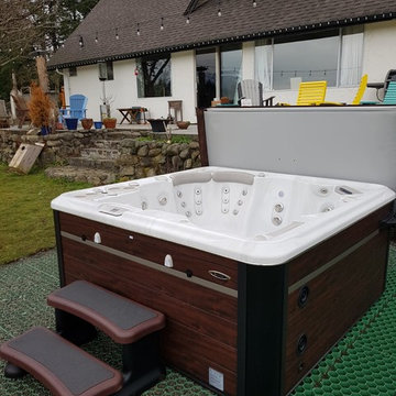 Floating Deck & Hot-tub Pad