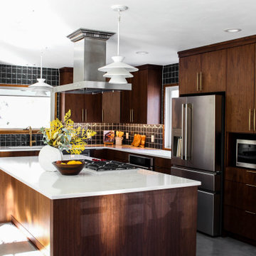 Piedmont Mid-century Modern Kitchen