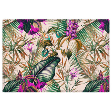 Marta Barragan Camarasa Exotic Botanical Foliage 018 Outdoor Rug, 4'x6'