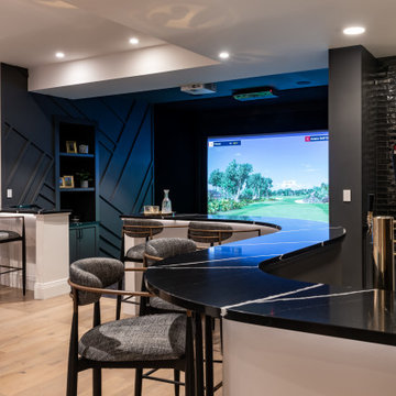 Eternal Marquina Silestone Butterfly Bar