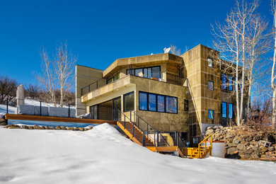 Trendy exterior home photo in Denver