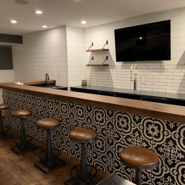 Rustic Meets Chic Basement (Lehigh Valley)
