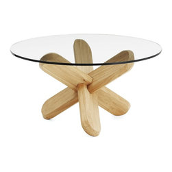 Oak Ding Coffee Table by Ding3000 for Normann Copenhagen - Coffee Tables