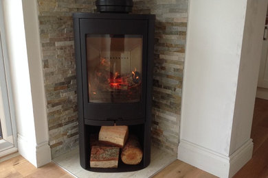 Supply and installation of a Wood burning stove and Flue system