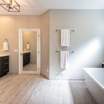 White Lake Master Bathroom
