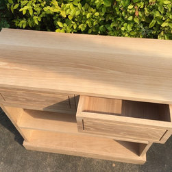 Solid Oak Bookcase - Bookcases