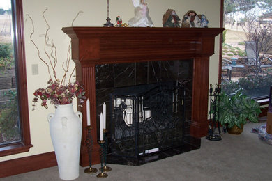 Living room - traditional living room idea in Oklahoma City