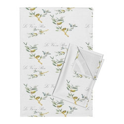 Le Vie en Rose Tea Towels - Dish Towels