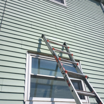 Patch holes in Vinyl siding