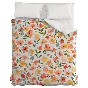 Deny Designs Ninola Design Countryside Fresh Flowers Bed in a Bag, King