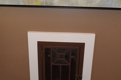 Example of a cottage home design design in Nashville