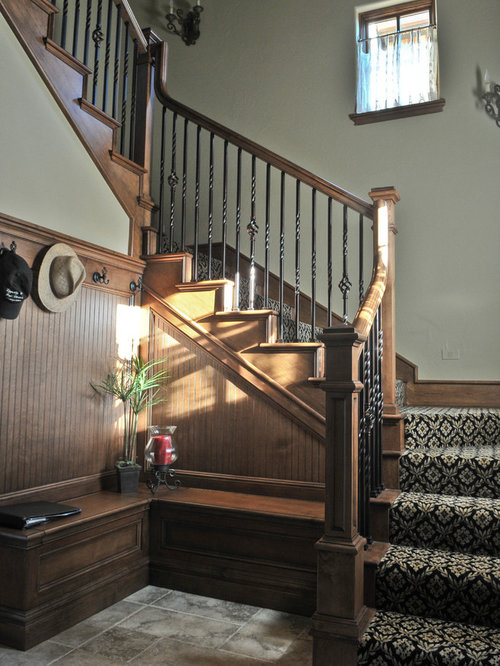 Wrought Iron Newel Post Ideas, Pictures, Remodel and Decor