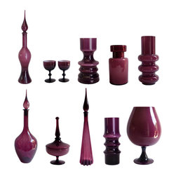 Mid Century Glass - Vases