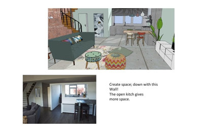 Creating more space and another more modern style
