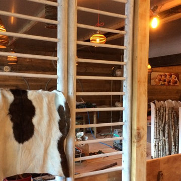 Restauration d'un restaurent à la montagne à Tignes