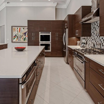Contemporary Kitchen Bocaire Country Club Remodel