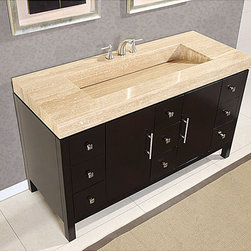 Stone Sinks Bathroom Vanities - Bathroom Vanities And Sink Consoles