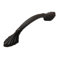 Cosmas - Cosmas 9903ORB Oil Rubbed Bronze Cabinet Pull, 3" Hole Centers, Set of 5 - Cabinet And Drawer Handle Pulls
