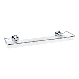 DW DA, Wall Mounted Shower Shelf, Polished Chrome