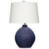 Cape Table Lamp, Indigo Blue