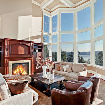 Luxury Mercer Island Mansion With Water Views