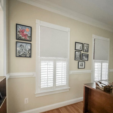 Cordless Blackout Honeycomb Shades