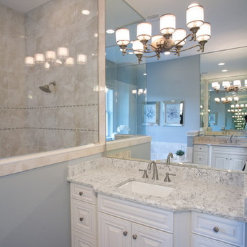 LG Viatera Quartz Vanity - Aria