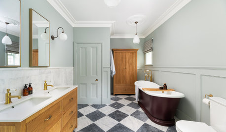 Room Tour: How a Dated Bathroom Became a Warm, Elegant Space