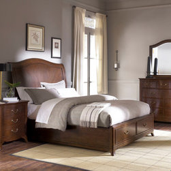 American Drew 091-338 Cherry Grove The New Generation Storage Footboard 6/6 W/Ra - Beds
