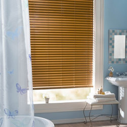 Faux Wood Blinds - Window Treatments