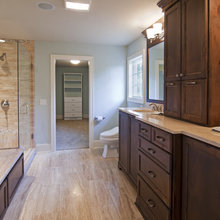 Basement bathroom