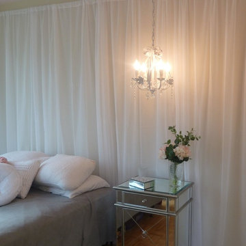 White with a Touch of Pink