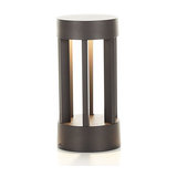 Jordis LED pedestal light in dark grey