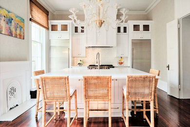 Transitional kitchen photo in New Orleans