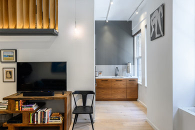 Inspiration for a living room remodel in New York