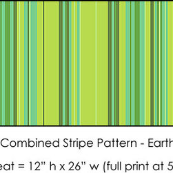 Combined Stripe Pattern - Wallpaper