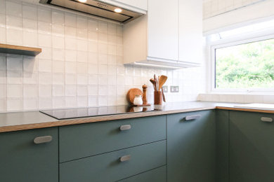 Modern kitchen in London.