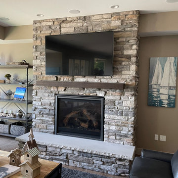Barn Beam Mantel