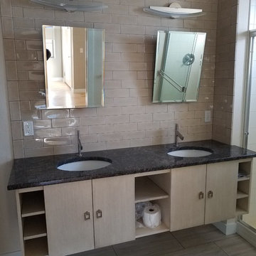 Kitchen portion of condo remodel