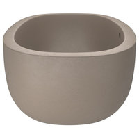 Avalon NativeStone Freestanding Soaking Tub, Earth, 62"