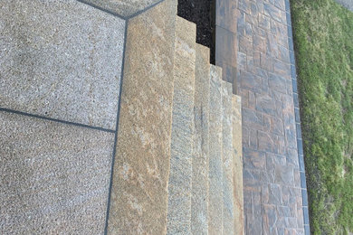 Steps Walkway Retaining Wall done in Wolcott CT